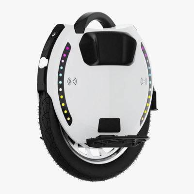 Monociclu Electric KINGSONG 18L, Motor 4000W, Autonomie 110 km, Viteza maxima 50 km/h, Acumulator 72V 14AH, Bluetooth App,  Sistem Audio, Alb/Negru