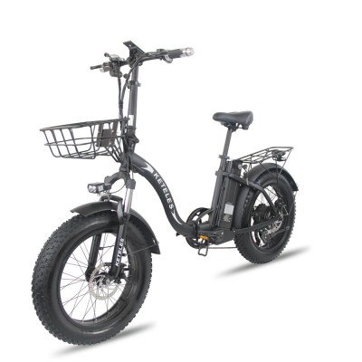 Bicicleta Electrica KETELES KF9, Motor 1000W, Autonomie 60 KM, Viteza maxima 40 KM/H, Acumulator 48V 18AH li-ion Detasabil, Roti FAT 20*4.0 inch, Ideala pentru Glovo/Tazz/Bolt, Albastru/Verde/Galben/Alb