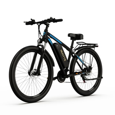 Bicicleta Electrica DUOTTS C29 PRO, Motor 750W, Autonomie 70 KM, Viteza Maxima 50 KM/H, Acumulator 48V 15AH li-ion Detasabil, Roti 29 inch, Bluetooth APP, Ideala pentru Glovo/Tazz/Bolt, Albastru