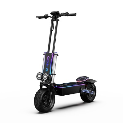 Trotineta Electrica DUOTTS/OOTD D99, Pliabila, 6000W, Motor DUAL, Autonomie 120 km, Viteza maxima 85 km/h, Acumulator 60V 40AH li-ion, Tractiune 2x2, Roti 13 inch tubeless, Bluetooth APP, Negru