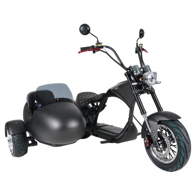 Scuter Electric MANGOSTEEN M1P cu Atas, Motor 2000W, Autonomie 70 km, Viteza Maxima 60 km/h, Acumulator li-ion 60V 30AH Detasabil, Stil CHOPPER, Negru/Verde/Rosu/Albastru